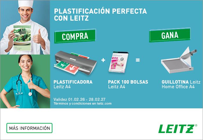 promoción Leitz Plastificadoras