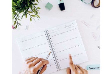 Como decorar una agenda escolar