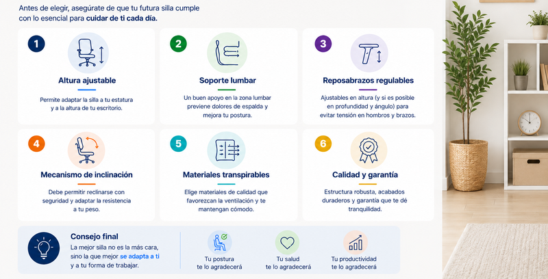 Las 6 características que debes comprobar antes de comprar