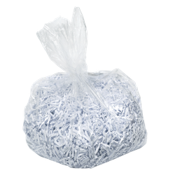 100 bolsas de plástico para destructoras de 20 a 40l en caja dispensadora