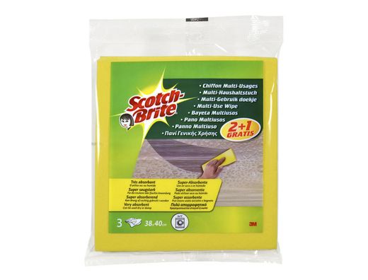 3M Bayetas multiusos2 + 1unidad gratis. Amarilla DE272936209