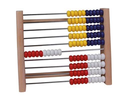 Abaco Madera 20X10X26 cm 100 Bolas Colores