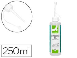 Aceite lubricante q-connect para destructora de documentos bote de 250 ml