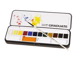 Acuarela daler rowney graduate caja metal de 12 unidades colores surtidos