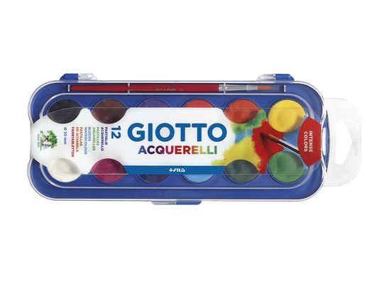 Acuarelas Fila Maxi con pincel estuche (12 unidades)