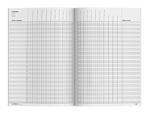 ADDITIO Cuaderno notas profesor A4 Castellano P112