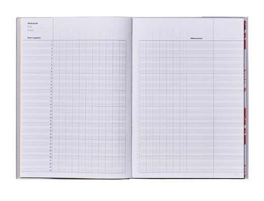 ADDITIO Cuaderno notas profesor A4 Catalan P111
