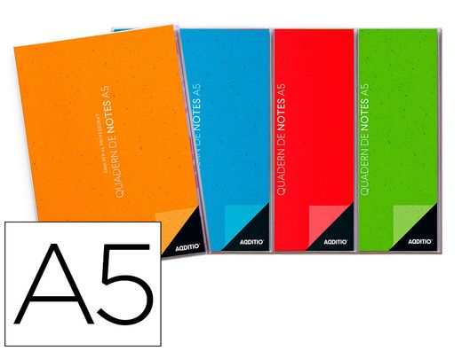 ADDITIO Cuaderno notas profesor A5 Catalan P101