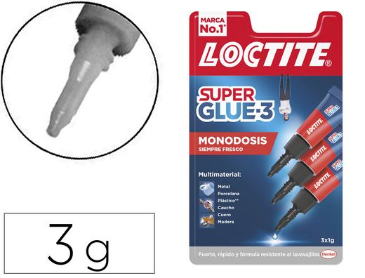 Adhesivo super glue 3, mini trio Superglue