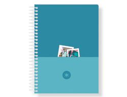Agenda espiral antartik essentials A5+ 2026 día páginamorado papel 80g fsc