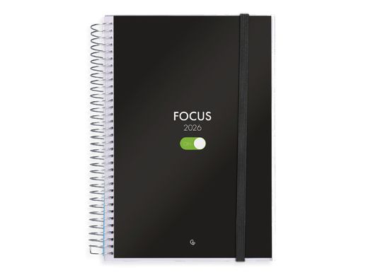 Agenda espiral liderpapel tinos a4 2026 semana vista personalizable papel 70 gr fsc