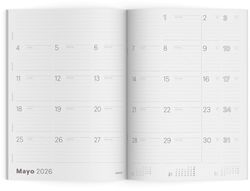 Agenda g mes vista additio planificador 16 meses 19,5x28,5 cm colores surtidos