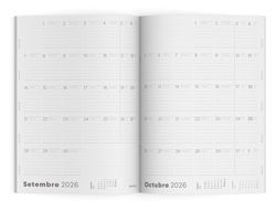 Agenda g mes vista catalan additio planificador 16 meses 195x285 mm colores surtidos