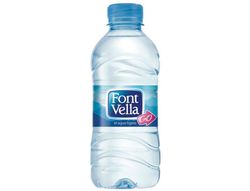 Agua Mineral Natural Font Vella. Botella de 33 cl