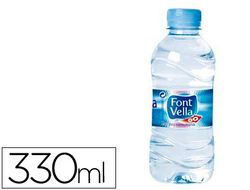 Agua Mineral Natural Font Vella. Botella de 33 cl
