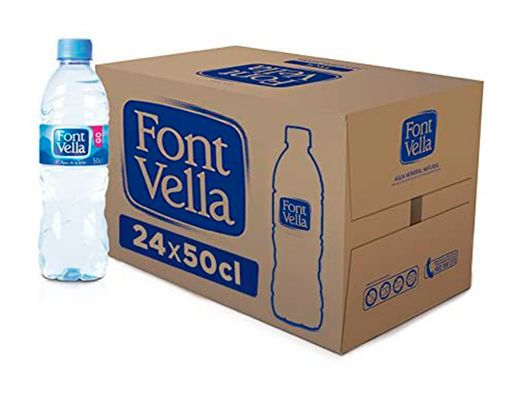Agua Mineral Natural Font Vella Sant Hilari 500Ml