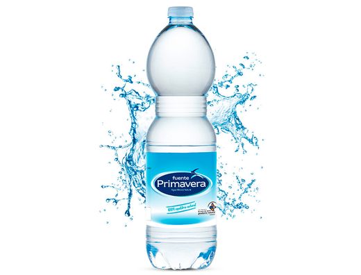 Agua Mineral Natural Fuente Primavera Botella de 1,5L