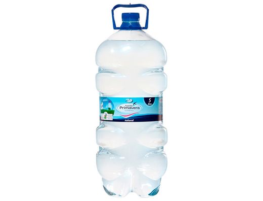 Agua Mineral Natural Fuente Primavera Botella de 5L