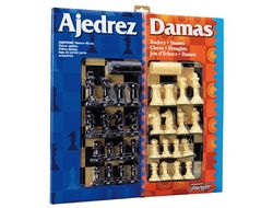 Ajedrez con Damas Tablero Grande 41X40X4,6