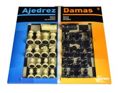 Ajedrez con Damas Tablero Grande 41X40X4,6