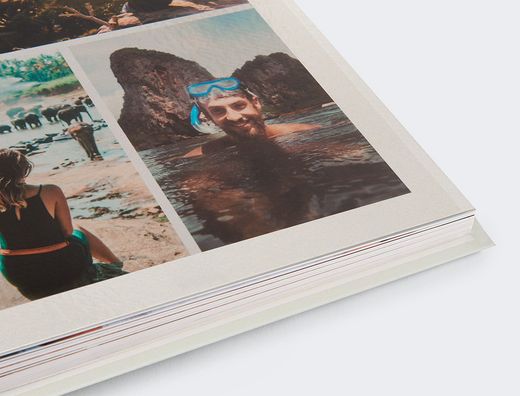Album de fotos liderpapel anillas con 20 hojas autoadhesivas