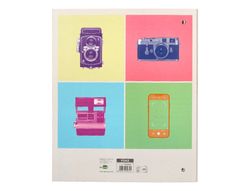 Album de fotos liderpapel anillas con 20 hojas autoadhesivas