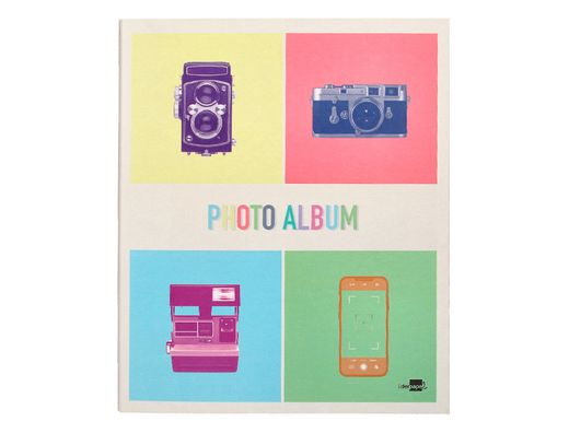 Album de fotos liderpapel anillas con 20 hojas autoadhesivas