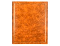 Album de fotos liderpapel anillas serie classic con 20 hojas autoadhesivas color marron