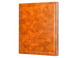 Album de fotos liderpapel anillas serie classic con 20 hojas autoadhesivas color marron