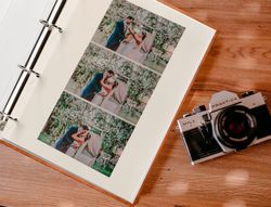 Album de fotos liderpapel anillas serie classic con 20 hojas autoadhesivas color marron
