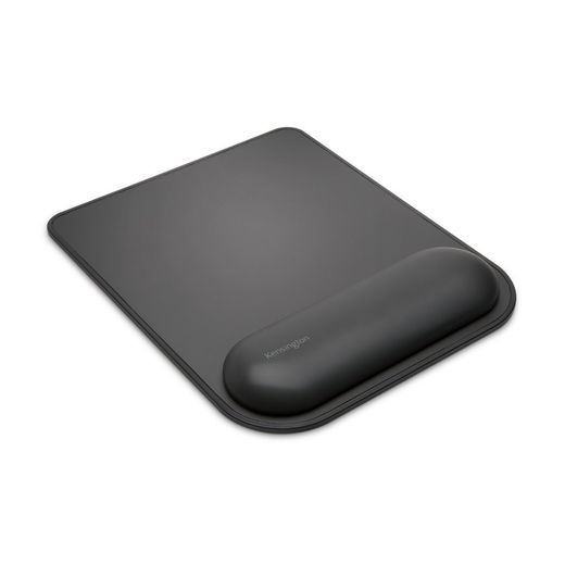 Alffombrilla con reposamuñecas Kensington Ergosoft para ratones estándar, negro