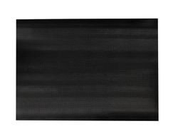 Alfombra para suelo q-connect premium para interiores antideslizante fibra polipropileno y fieltro gris 90x60 cm