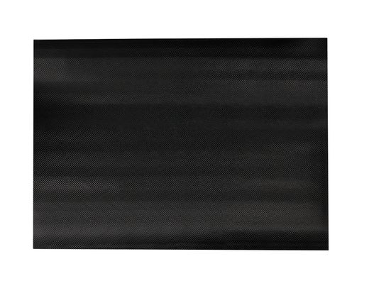 Alfombra para suelo q-connect premium para interiores antideslizante fibra polipropileno y fieltro gris 90x60 cm