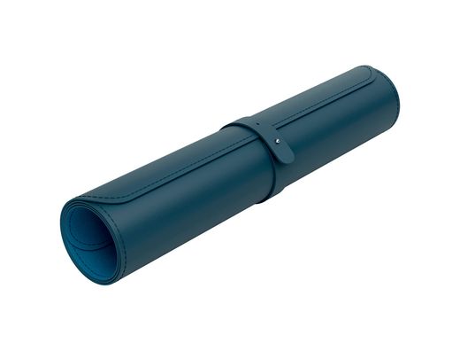 Alfombrilla de sobremesa leitz 80x40 cm color azul oscuro