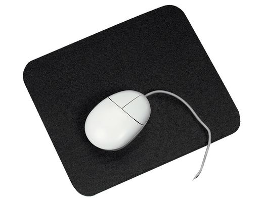 Alfombrilla para raton basic q-connect negra 260x220x5 mm
