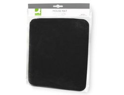 Alfombrilla para raton basic q-connect negra 260x220x5 mm