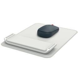 Alfombrilla para ratón con reposamuñecas ajustable Leitz Ergo, gris