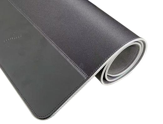 Alfombrilla para raton q-connect gaming con cargador inalambrico e iluminacion rgb color negro 800x300x4 mm