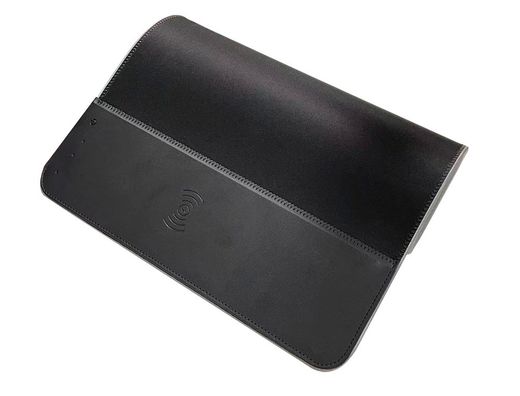 Alfombrilla para raton q-connect gaming con cargador inalambrico e iluminacion rgb color negro 800x300x4 mm