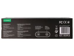 Alfombrilla para raton q-connect gaming xxl iluminacion led conexion usb color negro 800x300x4 mm