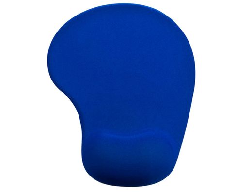 Alfombrilla para raton q-connect reposamuÑecas de gel color azul