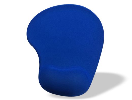Alfombrilla para raton q-connect reposamuÑecas de gel color azul