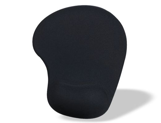 Alfombrilla para raton q-connect reposamuÑecas de gel color negro