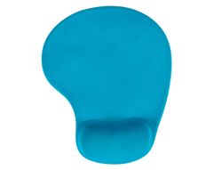 Alfombrilla para raton q-connect reposamuÑecas de gel color turquesa