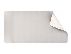 Alfombrilla para raton q-connect xxl similcuero gris base antideslizante 800x400x2 mm