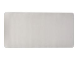 Alfombrilla para raton q-connect xxl similcuero gris base antideslizante 800x400x2 mm