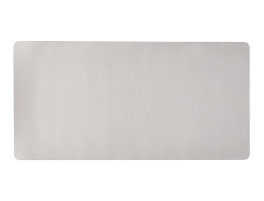 Alfombrilla para raton q-connect xxl similcuero gris base antideslizante 800x400x2 mm