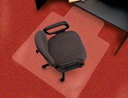 Alfombrilla para Suelo Q-Connect Pvc Protectora de Moquetas 1143X1346 mm Grosor 2,5 Mm