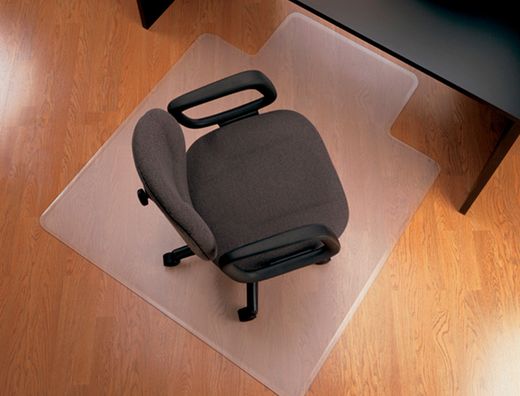 Alfombrilla para Suelo Q-Connect Pvc Protectora Del Suelo 914X1219 mm Grosor 2,5 Mm