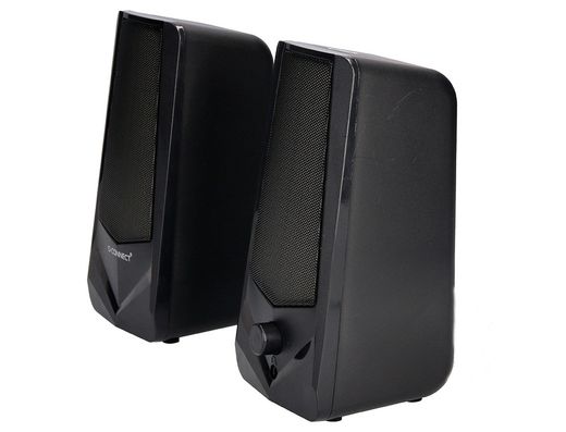 Altavoces q-connect gaming blu etooth con iluminación rgb potencia maxima 2x3w control de volumen color negro